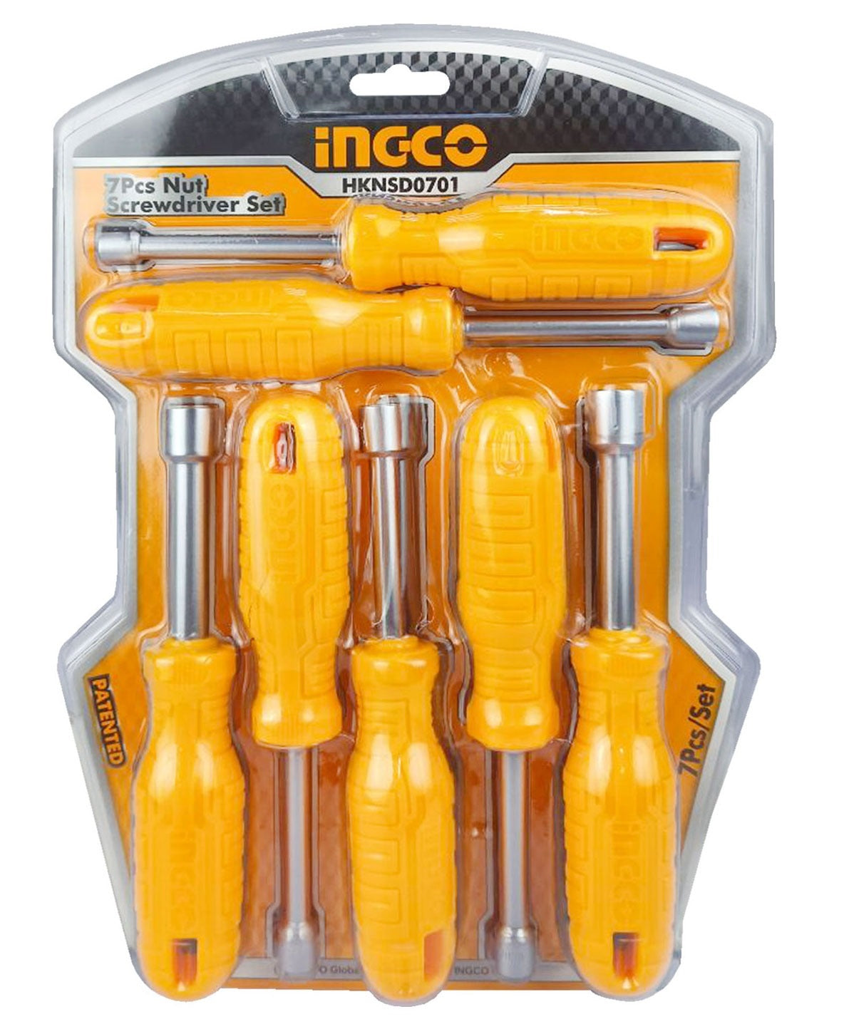INGCO 7pcs Nut Screwdriver set 6-12mm,185mm HKNSD0701 – view 2
