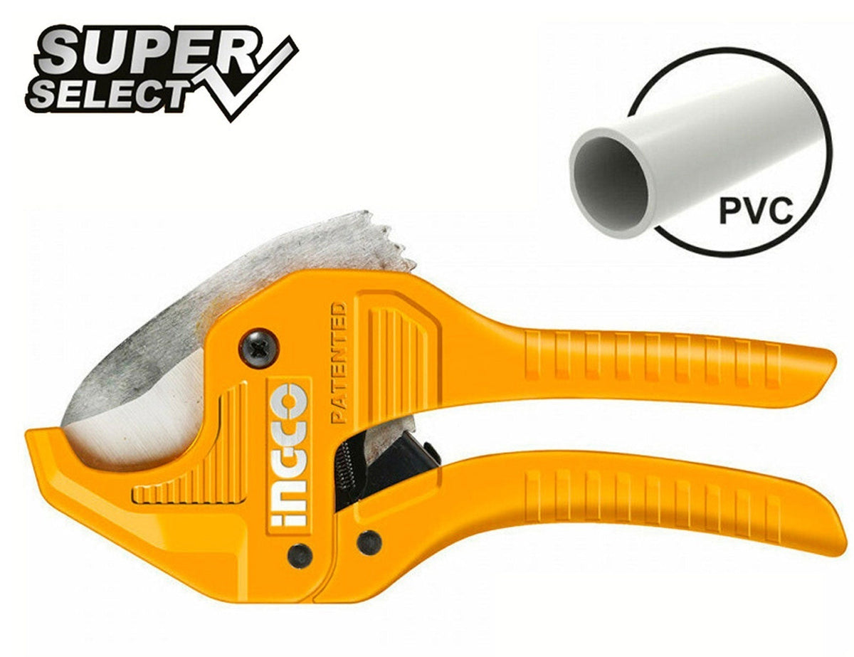 INGCO Industrial PVC Pipe Cutter CAP:42mm, Length 203mm HPCS05428 – view 2