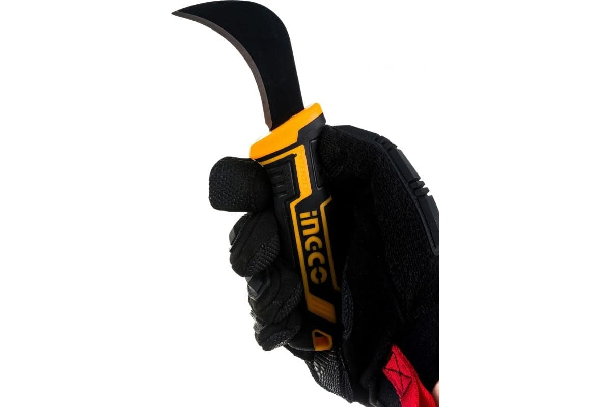 INGCO Curved Blade Hook Knife 7" 180mm HPK81801 – view 5