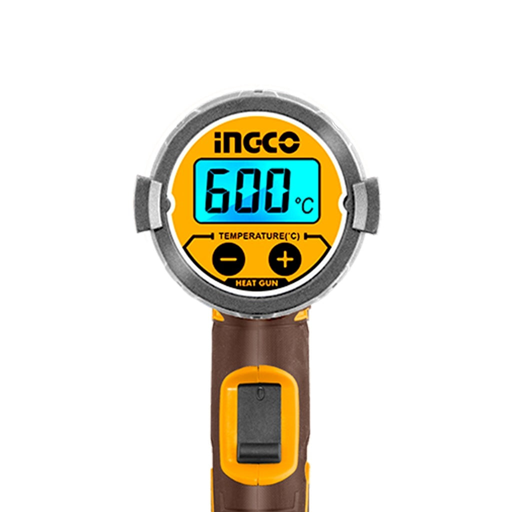 INGCO 3 Stages Heat Gun 2000W LCD Display HG200058 – view 3