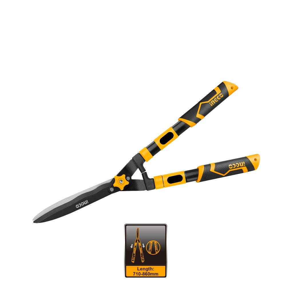 INGCO Hedge Shear Teflon Coated Blade Telescopic Handle 710-860mm HHS6306 – view 3