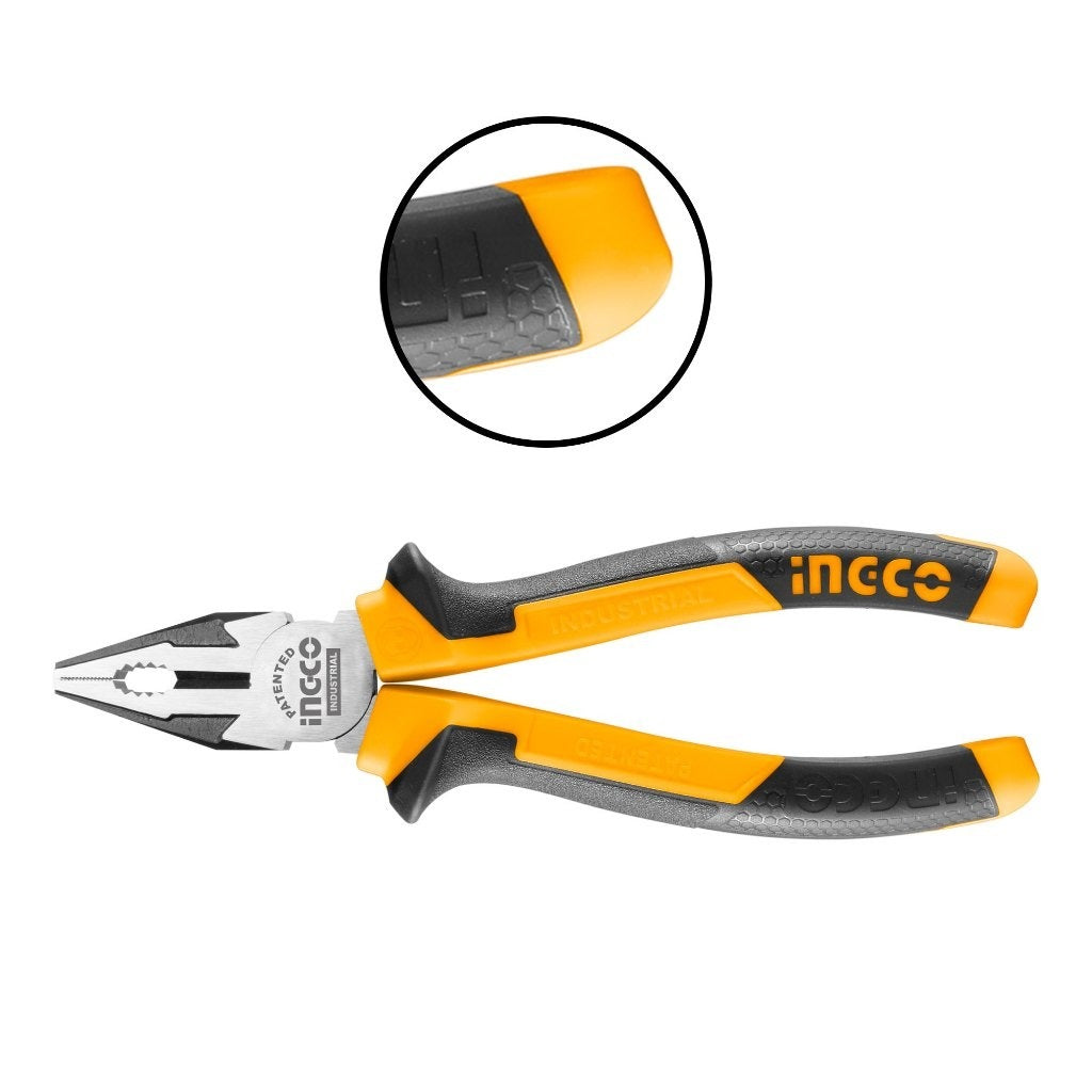 INGCO HD Cr.v Combination Plier Black Polished HCP28188 – view 3