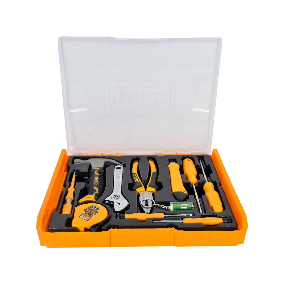INGCO 11pcs Household Tool + Plastic Box HKTV01 set HKTV01H111 – view 2
