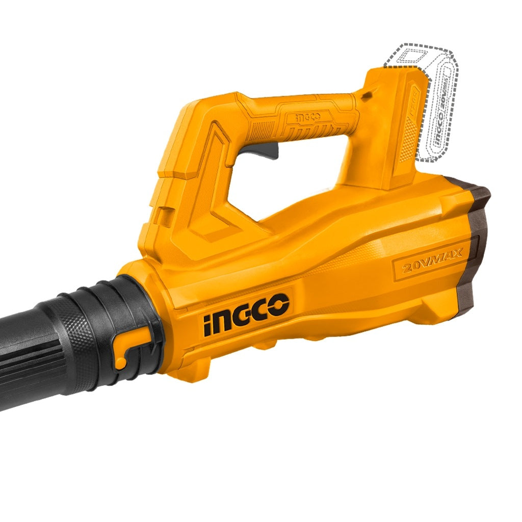 INGCO 20V LI-ION Leaf Blower 15,000RPM 8.5M3/MIN (Bare Unit) CABLI20323 – view 4