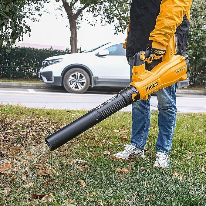INGCO 20V Brushless Powerful Leaf Blower MAX.VOL:8.5M3/MIN (Bare Unit) CABLI20428 – view 4