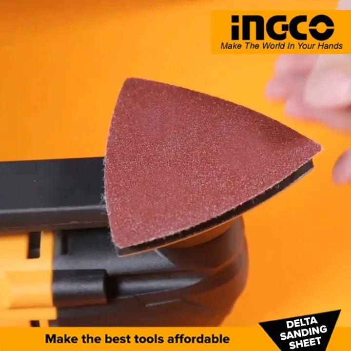 INGCO 20pcs 80mm Delta Sanding Sheet Grit 40,60,80,120 AKTS080201 – view 2