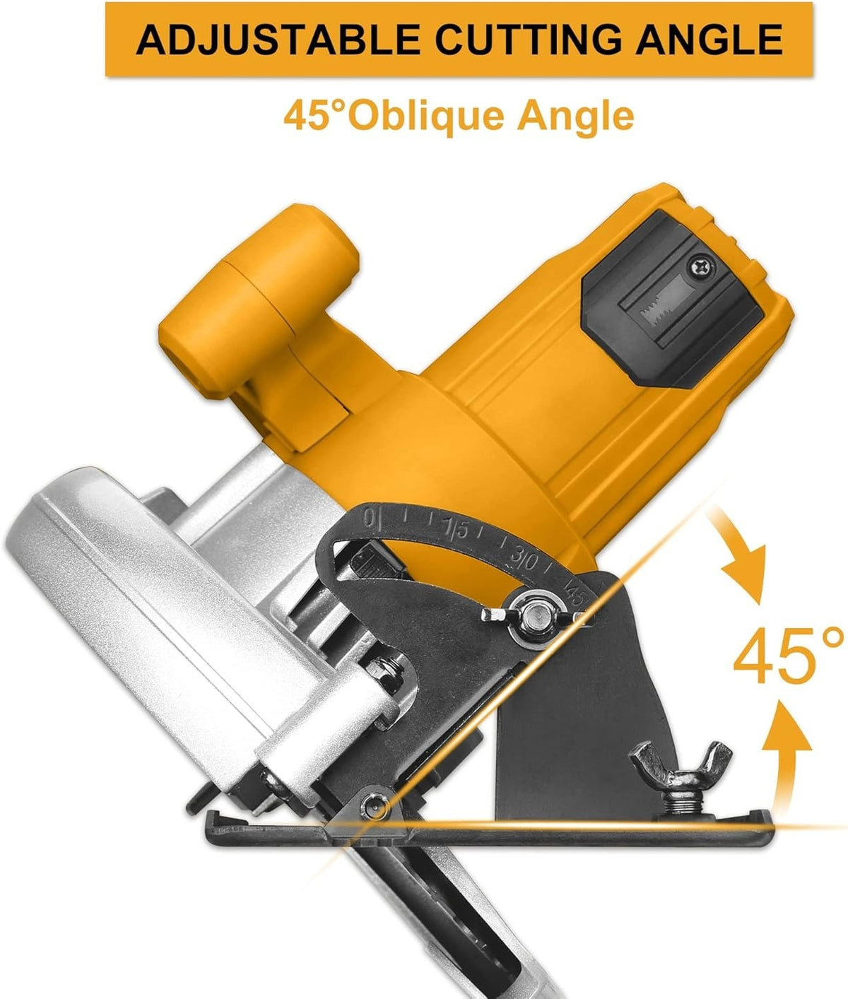 INGCO Circular Saw 185mm 1400W CS18538 – view 2