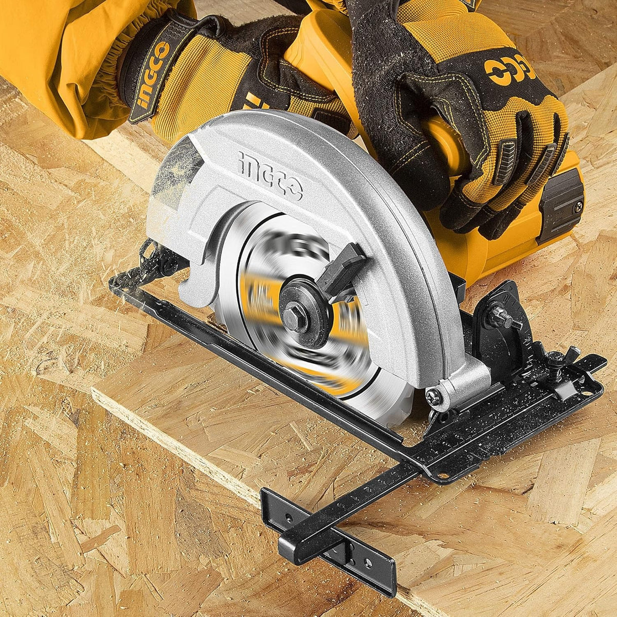 INGCO Circular Saw 185mm 1400W CS18538 – view 4