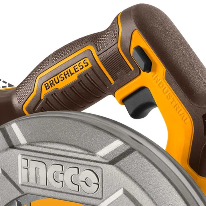 INGCO 20V LI-ION Brushless Circular Saw 185mm (Bare Unit) CSLI1851 – view 3