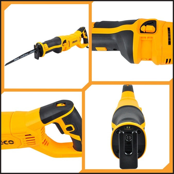 INGCO Powerful Vari. Speed Reciprocating Saw 1200W RS12001 – view 4
