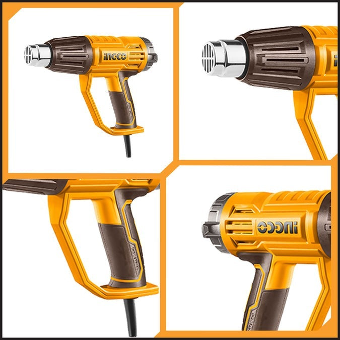 INGCO 3 Stages Heat Gun 2000W LCD Display HG200058 – view 5