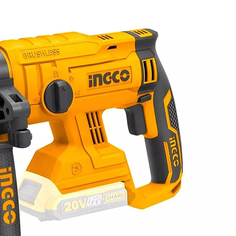 INGCO 20V LI-ION Rotary Hammer (Bare Unit) CRHLI2201 – view 3