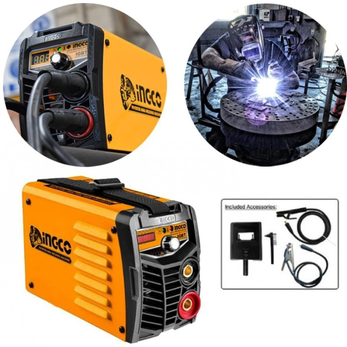 INGCO IGBT Inverter MMA Welding Machine 160A MMA1602 – view 2