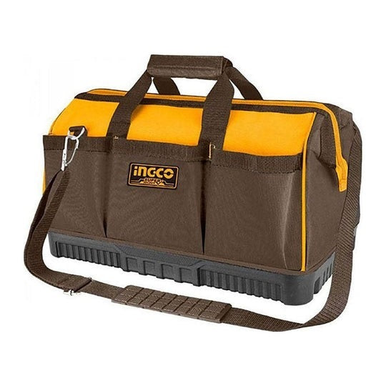 INGCO 16" H/duty Ind.tool BAG,16 Pockets, Shoulder Strap 41*25*26cm HTBG08 – view 2
