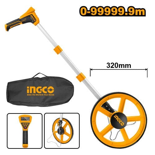 INGCO Digital Display Measuring Wheel 320mm HDMW23