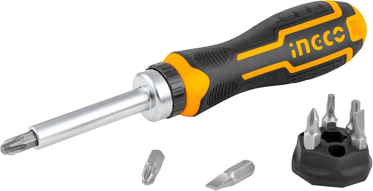 INGCO 8 pcs in 1 Ratchet Screwdriver AKISD0808 – view 2