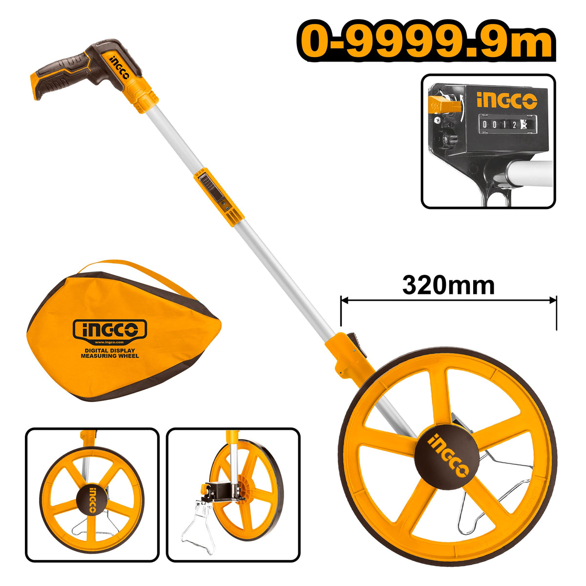 INGCO Measuring Wheel 320mm HDMW45