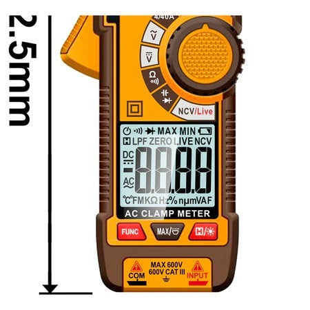 INGCO Digital AC 400A Clamp Meter DCM62001 – view 3