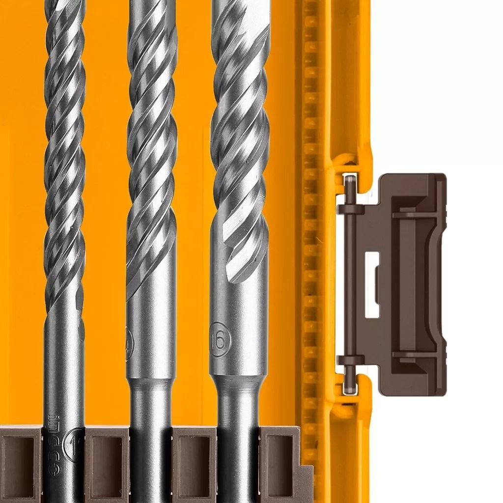 INGCO 9pcs Sds+ Drill Bit set 6~16mm AKDL30906 – view 2
