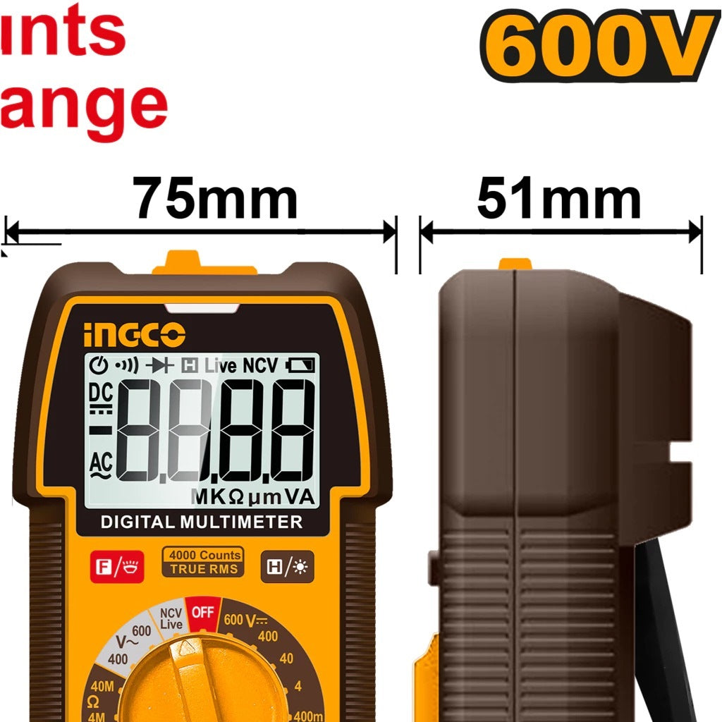 INGCO Digital Multimeter DM36002 – view 2