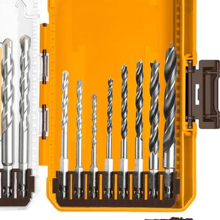 INGCO 16pcs Metal Multi-Fuction & Wood Drill Bit set AKDL11606 – view 3