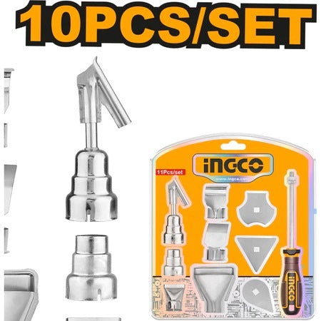 INGCO 10pcs Heat Gun Accessories HGA0131 – view 2