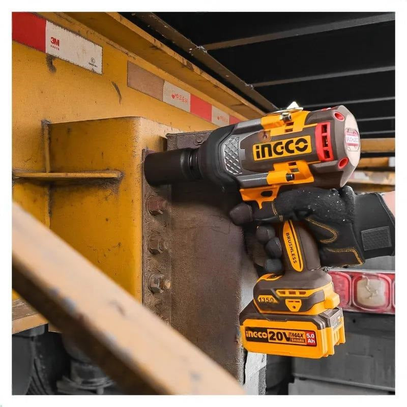 INGCO 20V BL 3/4" DR. Impact Wrench Max 1350Nm (Bare Unit) CIWLI201351 – view 2