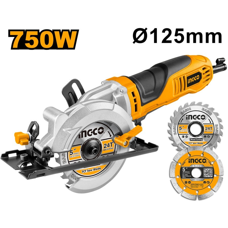 INGCO 125mm Multi Function Saw 750W 400RPM MFS1251