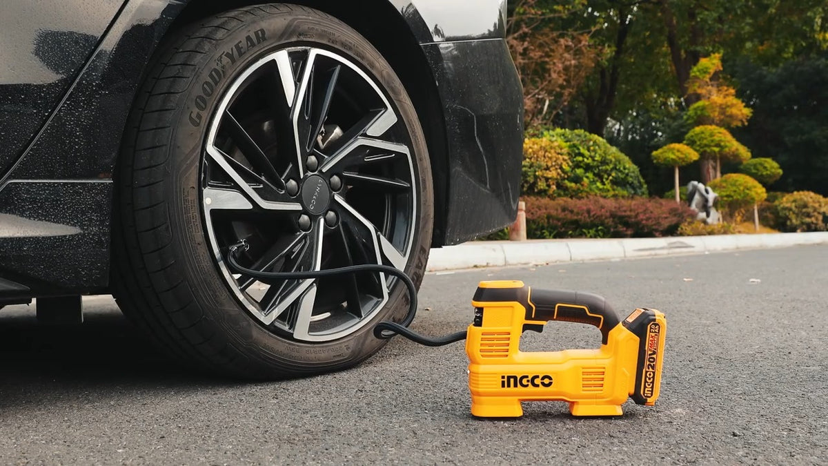 INGCO 20V Cordless Auto Air Compressor 160PSI (Bare Unit) CACLI2012 – view 3