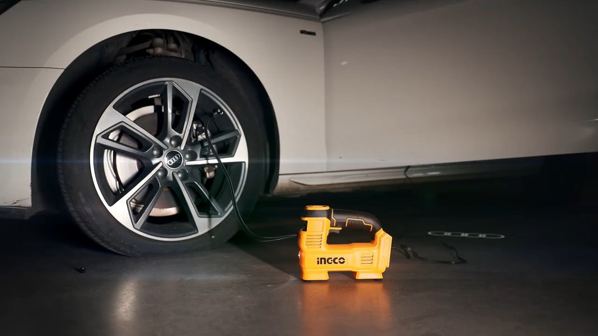 INGCO 20V Cordless Auto Air Compressor 160PSI (Bare Unit) CACLI2012 – view 4