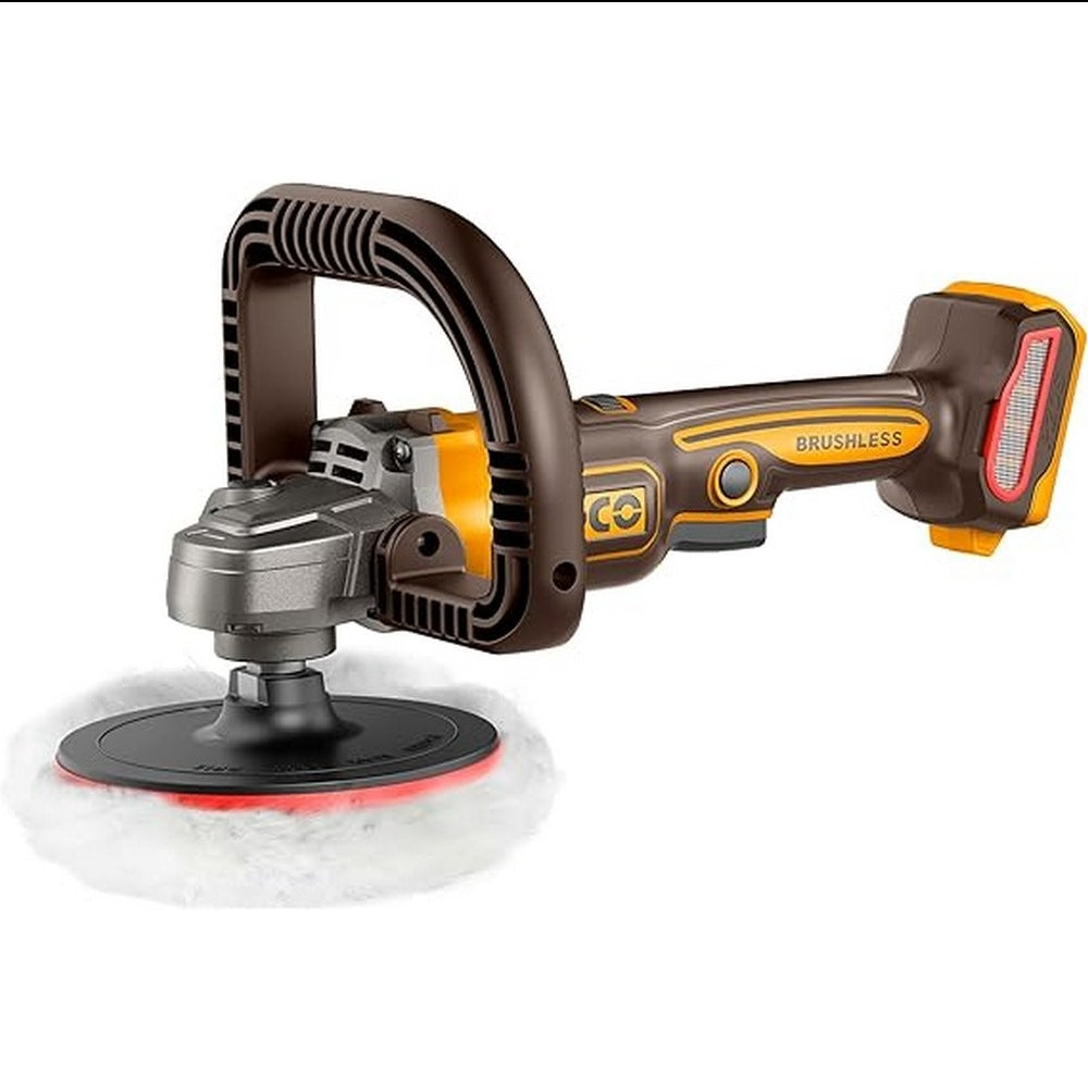 INGCO 20V LI-ION Brushless Angle Polisher 400-2500RPM (Bare Unit) APLI2018 – view 2