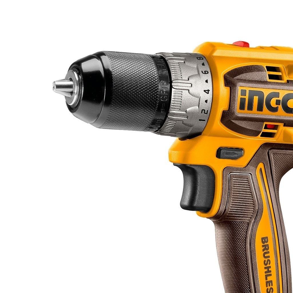 INGCO 20V Compact Brushless Drill 60Nm (Bare Unit) CDLI206021 – view 2