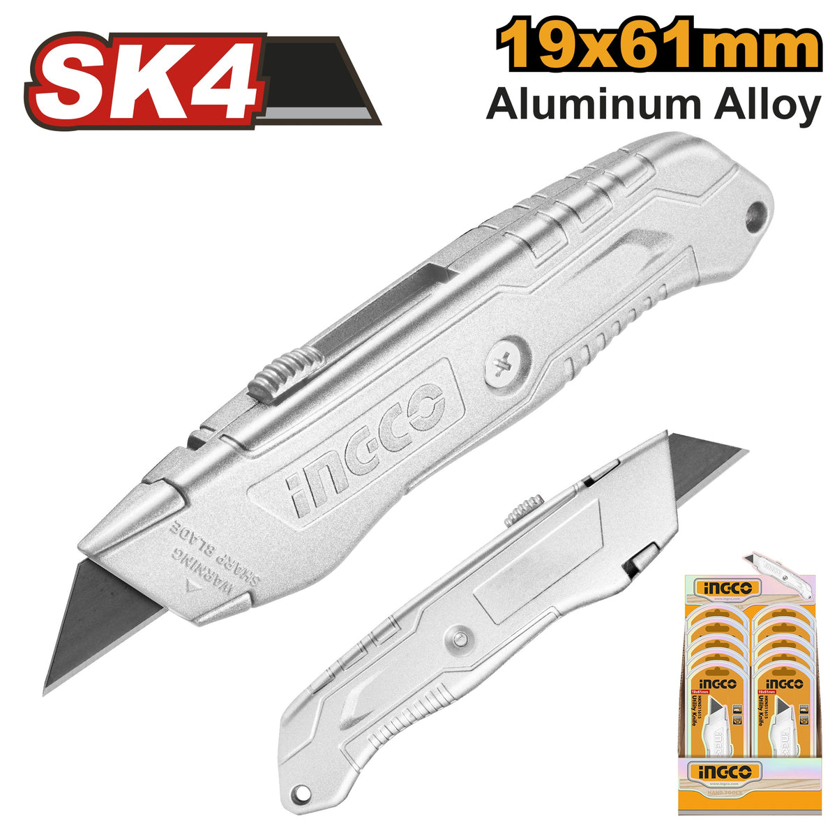 INGCO Auto Lock Utilty Cutter HKNS11615