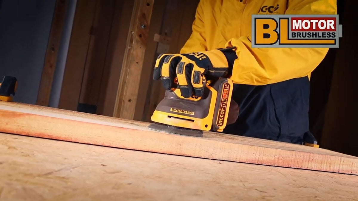 INGCO 20V LI-ION Random Orbit Sander 1X2.0+CHARGER CROSLI20021 – view 3