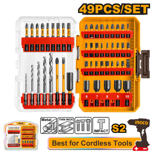 INGCO 49pcs Impact Driver Bit set AKDL24906