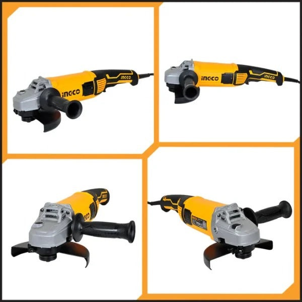 INGCO 180mm (7") Angle Grinder, 2000W AG200018 – view 2