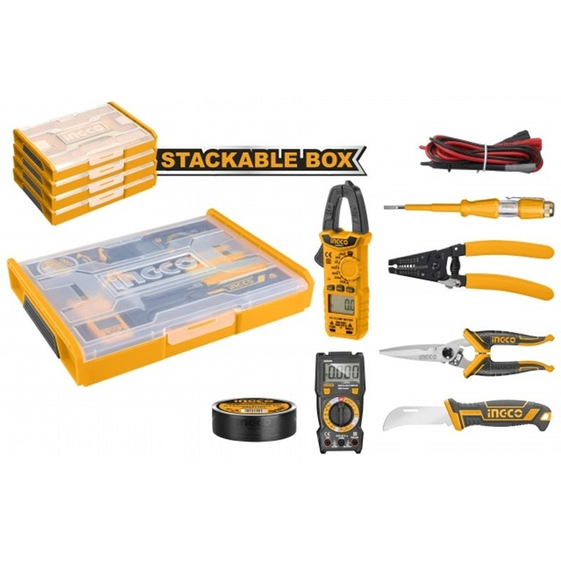 INGCO 7pcs Telecom Tool with Plastic Box HKTV01 set HKTV01T071 – view 3