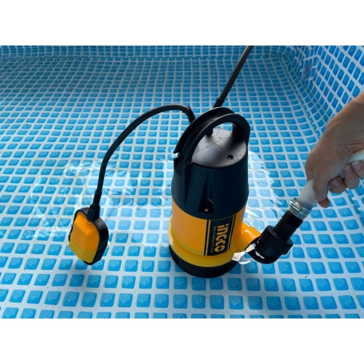 INGCO 1" Sewage Submerisible Pump W/float 1HP 750W Max Head 8m SPD7508 – view 3