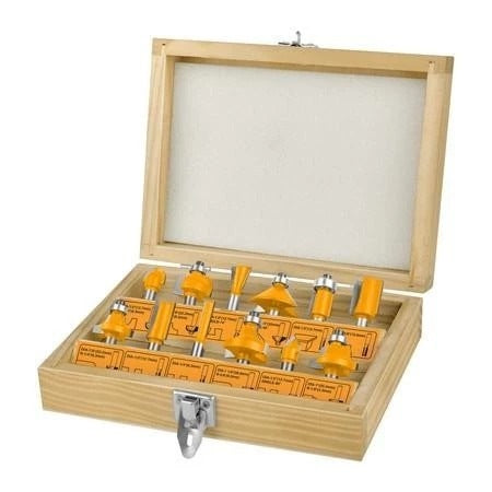 INGCO 12 pcs 6mm Shank Router Bit set AKRT1201 – view 3