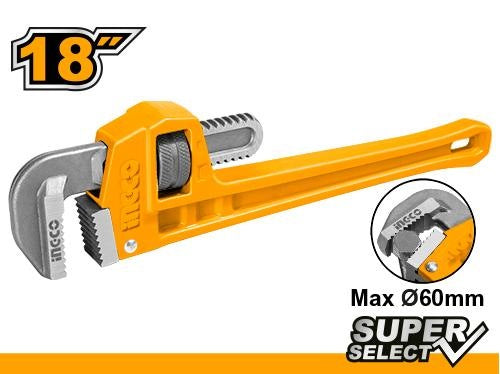 INGCO British Type Pipe Wrench HPW18182