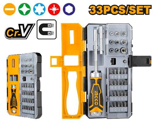 INGCO 33 pcs Precision Screwdriver set HKSDB0338