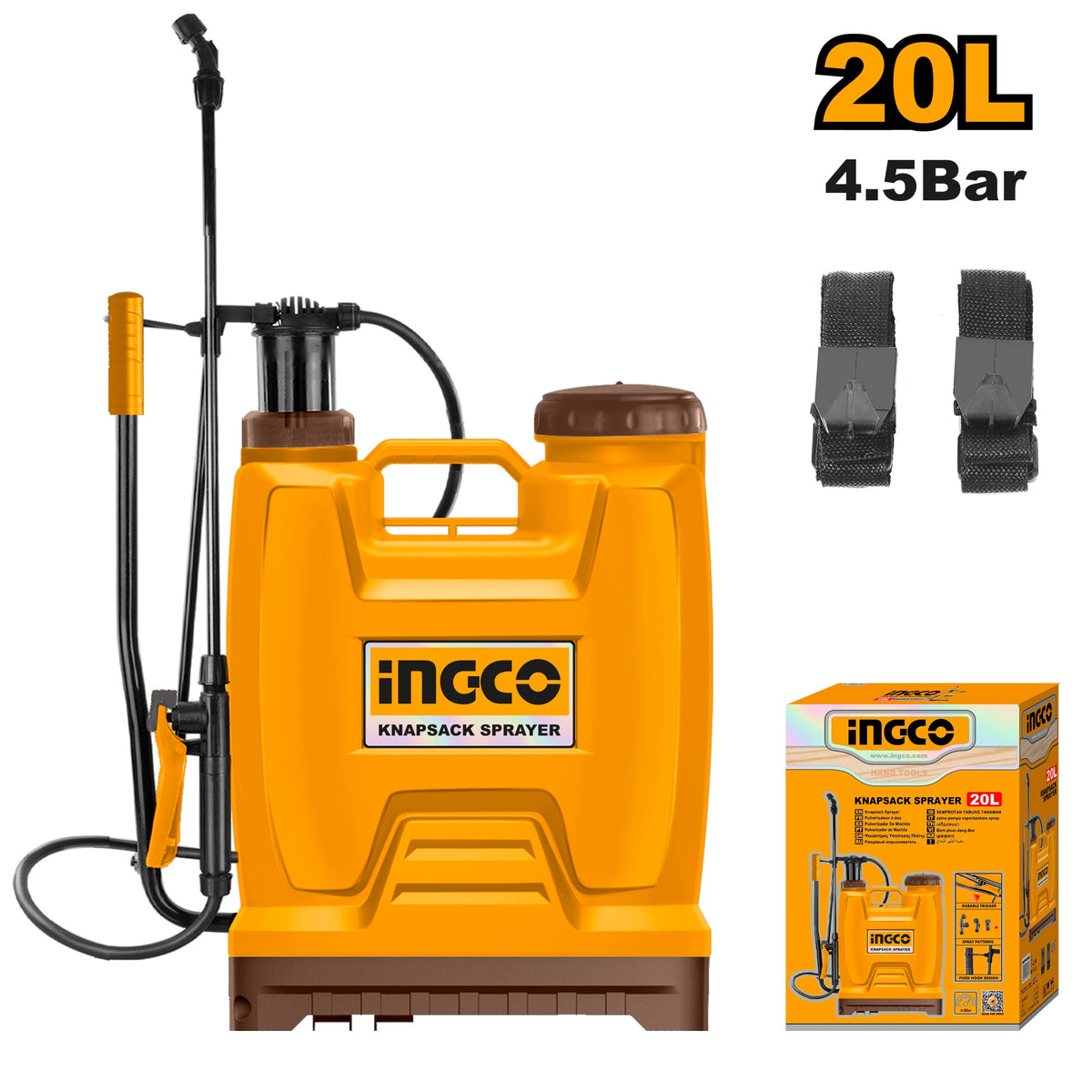 INGCO Knapack 20 L Pressure Sprayer HSPP42002