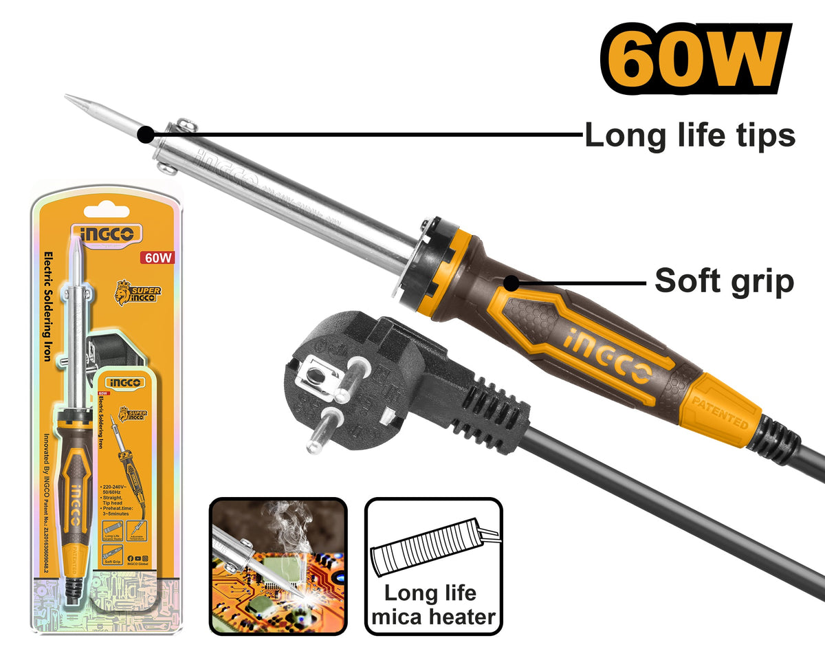 INGCO Electric Soldering Iron Straight Tip SI0248 – view 2
