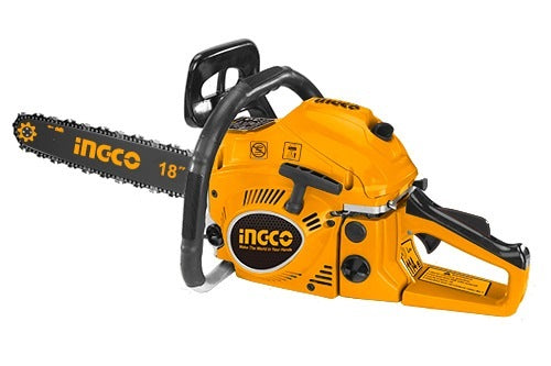 INGCO Gasoline Chain Saw 18" 450mm Output 1800W GCS5451811 – view 3