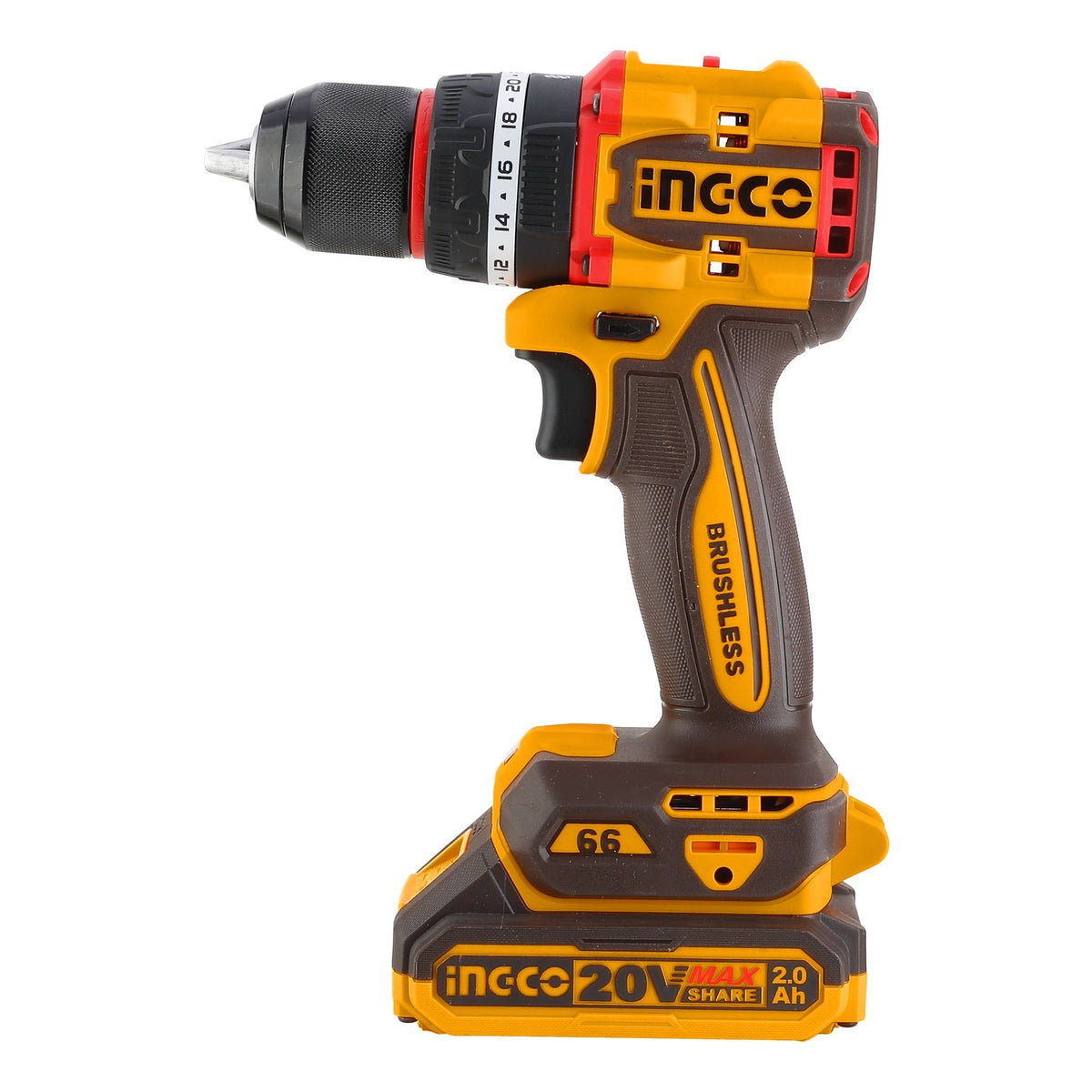 INGCO 20V 3pc Impact Drill;driver;blower Combo 2X2.0Ah+CHARGER COSLI250182 – view 2