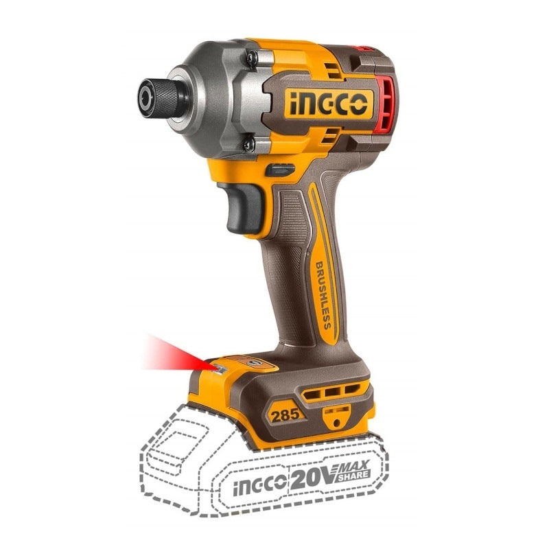 INGCO 20V 3pc Impact Drill;driver;blower Combo 2X2.0Ah+CHARGER COSLI250182 – view 3