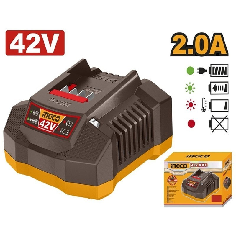 INGCO 42V 2X2.5Ah+CHARGER Battery Kit FBCPM25221 – view 2