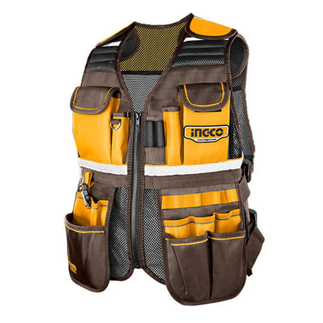 INGCO Tool Vest with 17 Pockets 480X600X30mm HTVT09028 – view 2