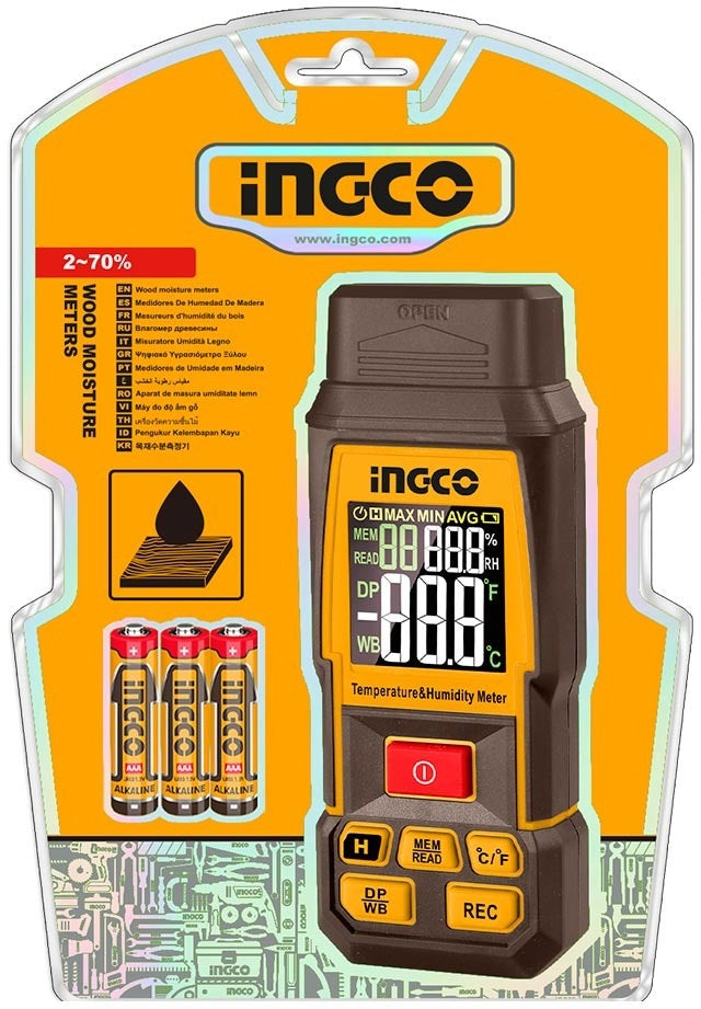 INGCO Digital Wood Moisture Meter HETWM031 – view 2