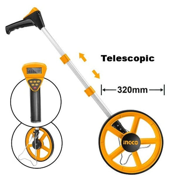 INGCO Digital Display Measuring Wheel 320mm HDMW23 – view 2